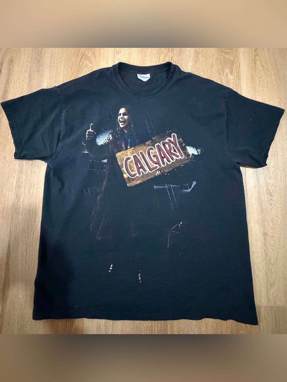 Vintage ozzy osbourne Calgary monsters of rock tour t shirt